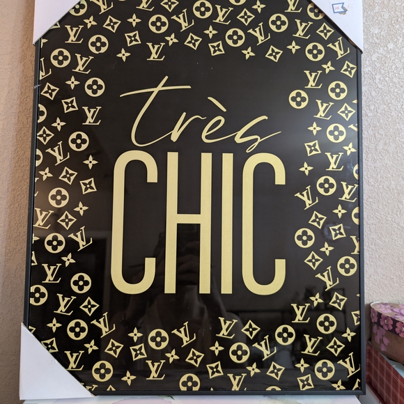 Louis Vuitton Très Chic Wall Art - Picture 1 of 2